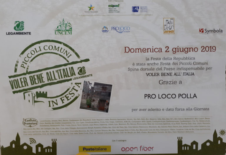 adesione Festa dei Piccoli Comuni